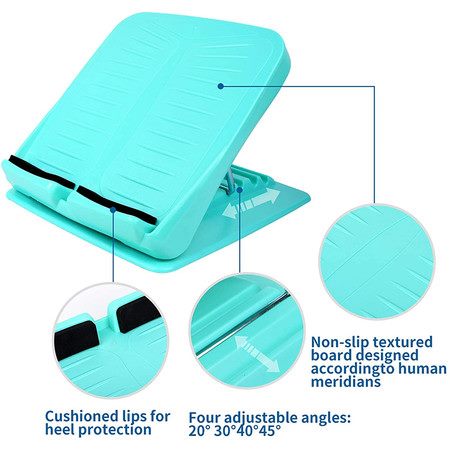 Slant Board Foot Incline Board Leg Calf Stretcher Foot Stool Stepper Carousel 10