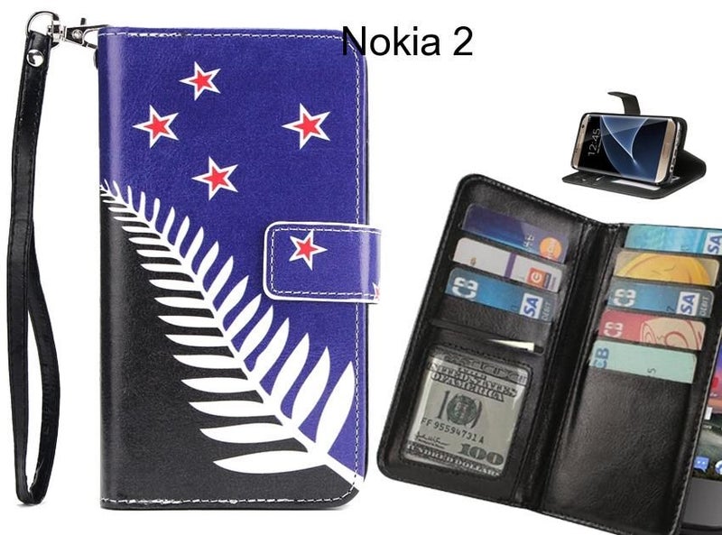 Nokia 2 case Multifunction wallet leather case Carousel 1