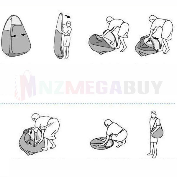 Toilet Tent (Auckland Stock) Carousel 7