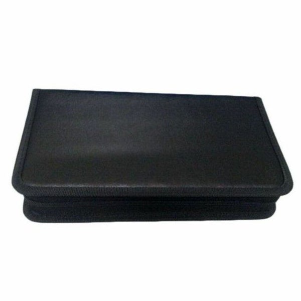 80 Sleeve CD DVD Blu Ray Disc Carry Case Holder Bag Wallet Storage Ring Binder Carousel 2