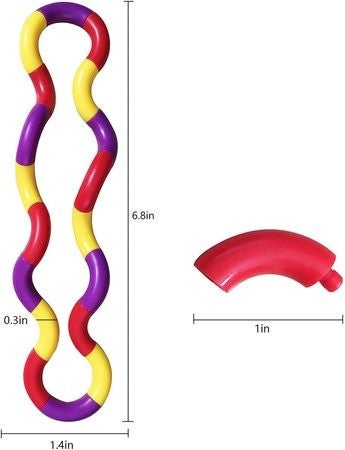 5PCS Tangles Brain Imagine Tools Magic Fidget Toys Carousel 2