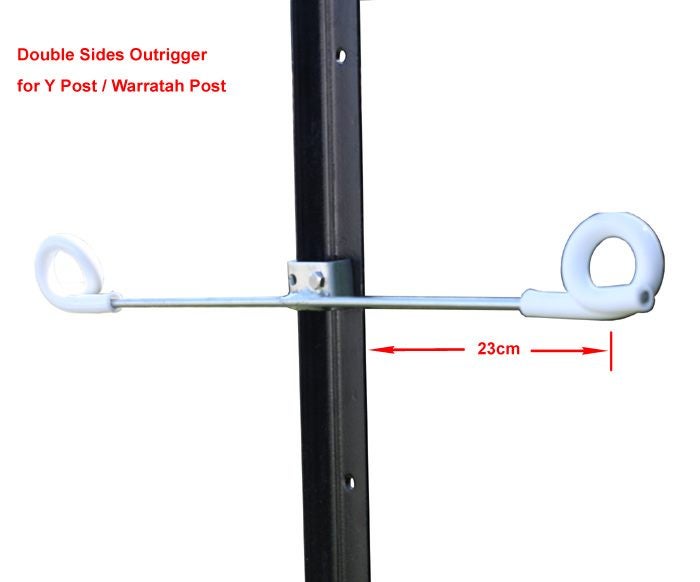 20pcs 550mm Double Outriggers for Y Posts / Warratah Posts --- Brand New Carousel 1