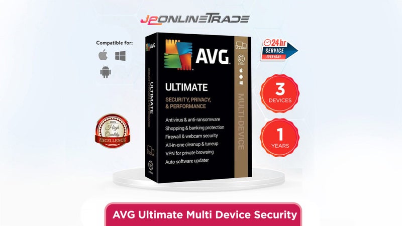 AVG Ultimate Multi Device Security - 3 Device 1 Year Carousel 1