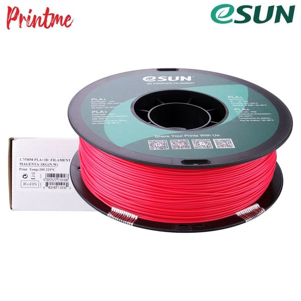 eSUN PLA+ MAGENTA 1.75mm 3D PRINTER FILAMENT 1kg/2.2lbs Carousel 11