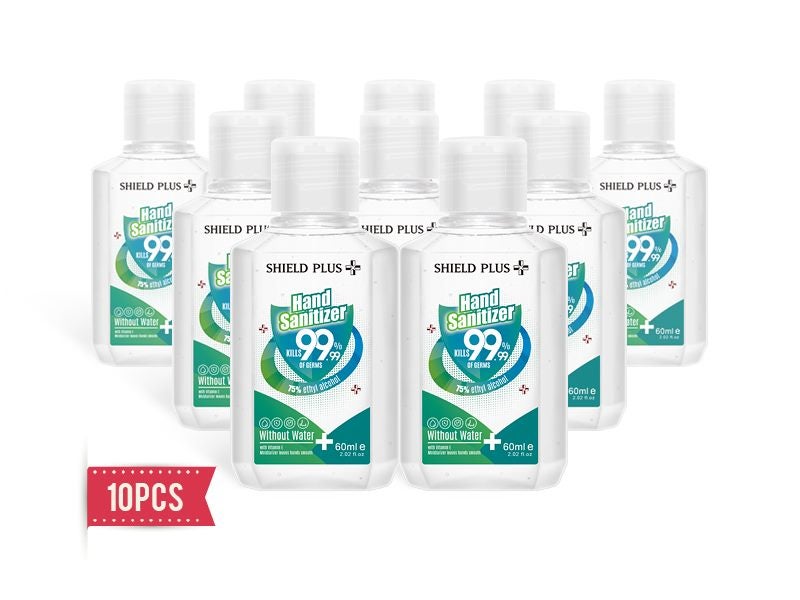 Gel Hand Sanitiser 60ml x 10pk Carousel 1