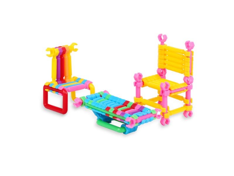 3D Model Building Toys , Smart Sticks Building Carousel 1