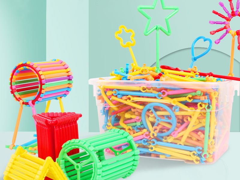 3D Model Building Toys , Smart Sticks Building Carousel 2