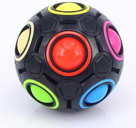 Rainbow Ball Magic Cube Puzzle Toy Carousel 2