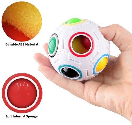 Rainbow Ball Magic Cube Puzzle Toy Carousel 1