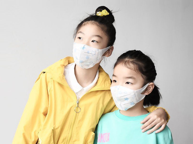 Disposable Kids Face Mask - 10 Pcs Carousel 1