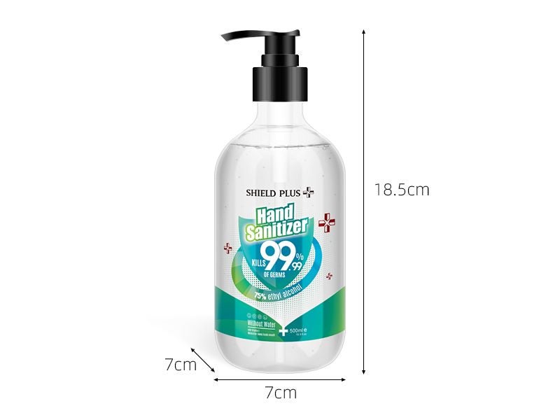 Gel Hand Sanitiser 500ml Pack of 2 Carousel 5