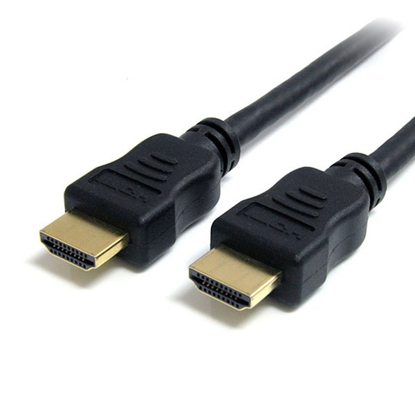 Star Tech 1M 4K 2K UHD Male Male HDMI Cable w Ethernet 18G for HDTVS DVR Black Carousel 1