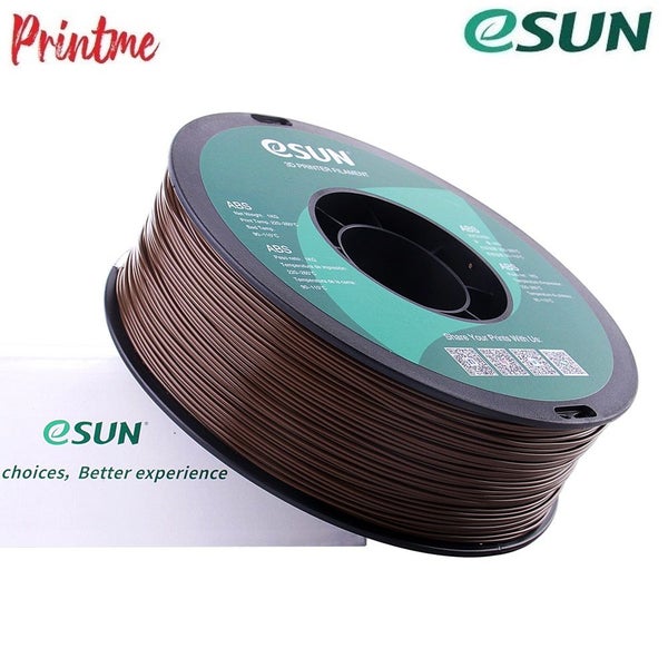 eSUN ABS+ BROWN 1.75mm 3D PRINTER FILAMENT 1kg/2.2lbs Carousel 2