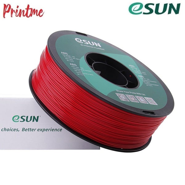 eSUN ABS FIRE ENGINE RED 1.75mm 3D PRINTER FILAMENT 1kg/2.2lbs Carousel 2