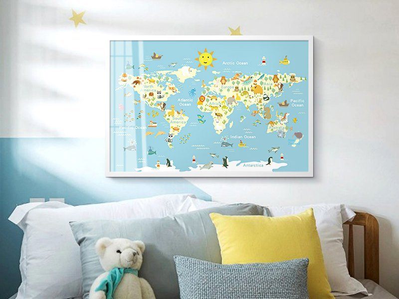 World Map Carousel 1