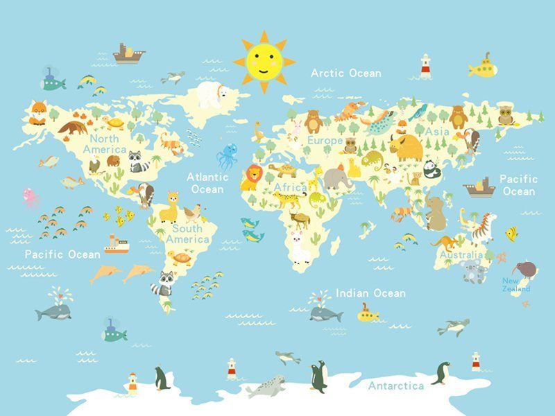 World Map Carousel 2