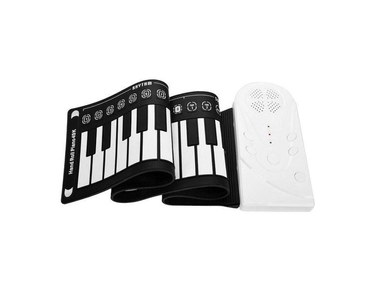 Folding Electronic Roll Up Piano Keyboard Soft Silicone Flexible Portable Carousel 2