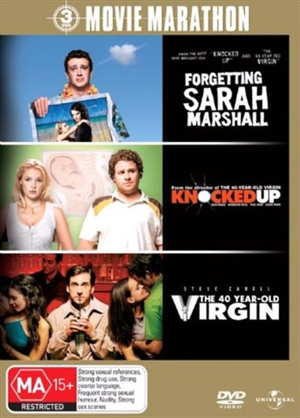 Forgetting Sarah Marshall / The 40 Year Old Virgin / Knocked Up (DVD)