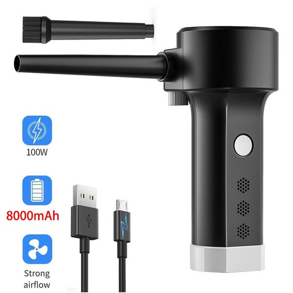 Electric Air Blower Computer Cleaning,Cordless Air Dust Cleaner for PC Keyboard Carousel 2