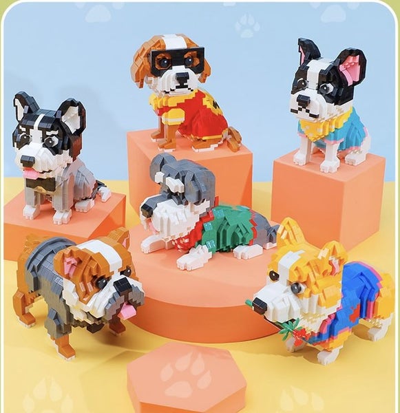 Cute Pet Dog "Labrador" with Black Glasses Carousel 5
