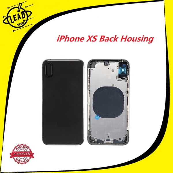 iPhone XS Rear Back Housing- Black Carousel 1