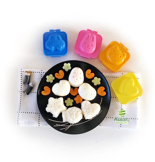 6pc Egg Moulds/Rice Shapes Carousel 2