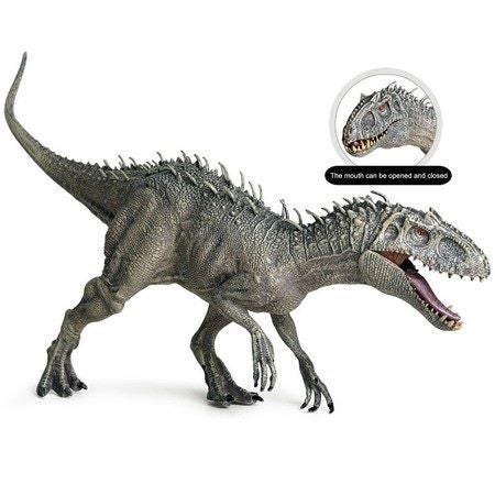 Open Mouth Savage Tyrannosaurus Dinossauro World Animals Model Toy Carousel 2