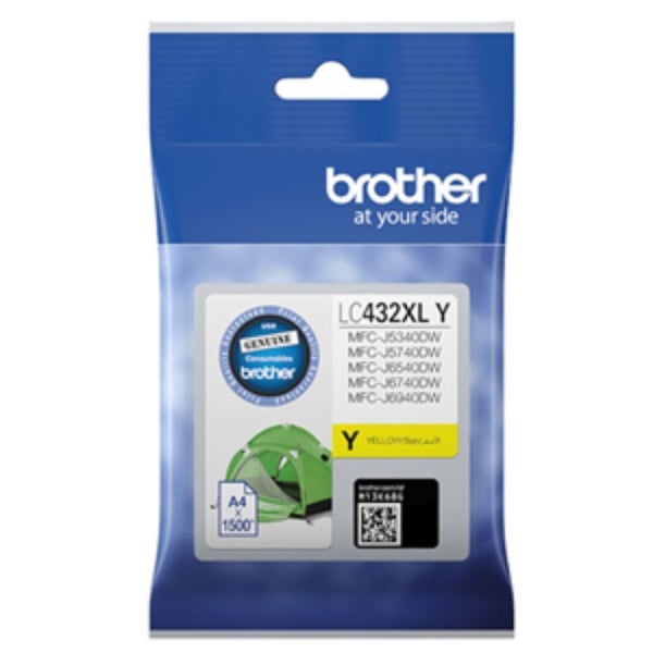 Brother LC432XLY Yellow High Yield Ink Cartridge Carousel 1
