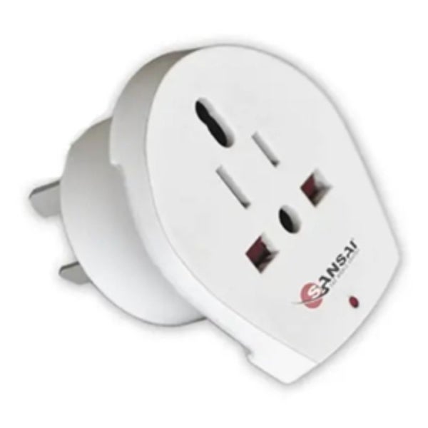 Sansai Inbound Travel Adapter - US/UK/EU to AU/NZ Plug . Carousel 1