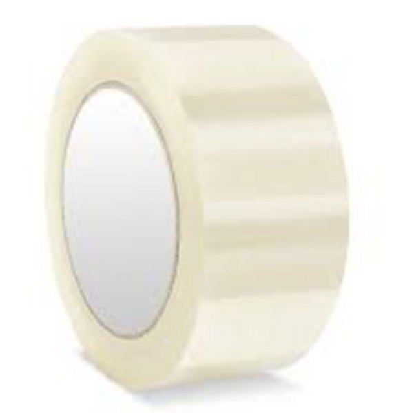 Parcel Tape - Clear 48mm x 50m Carousel 1