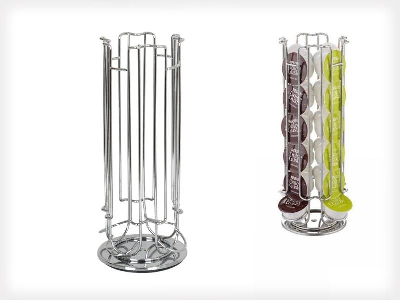 Coffee Pod Holder Stand 24 Capsules Dolce Gusto Carousel 1
