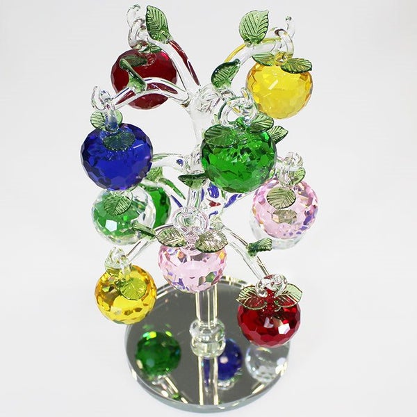 12 Apple Multicolour Glass Apple Tree62994464517507111