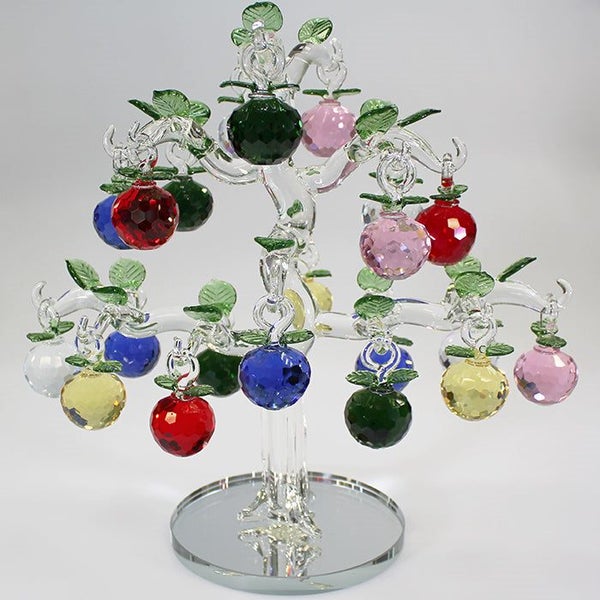21 Apple Multicolour Glass Apple Tree63613756686337110