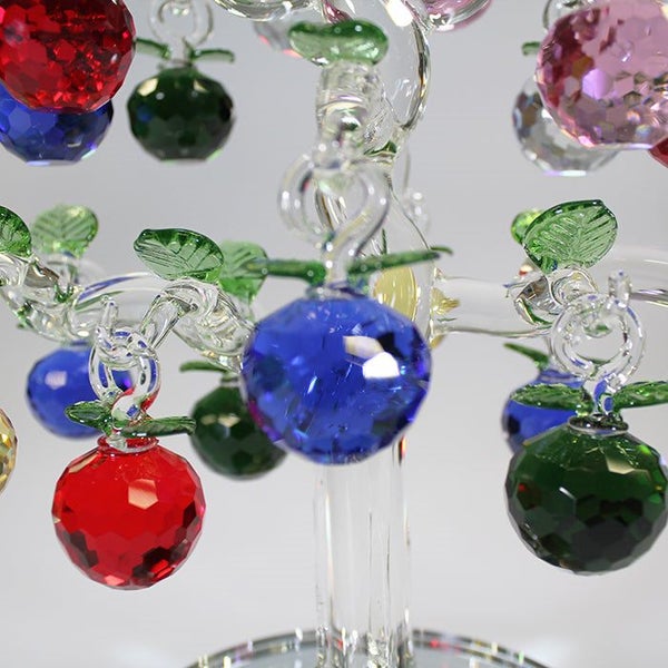 21 Apple Multicolour Glass Apple Tree63613756686337112