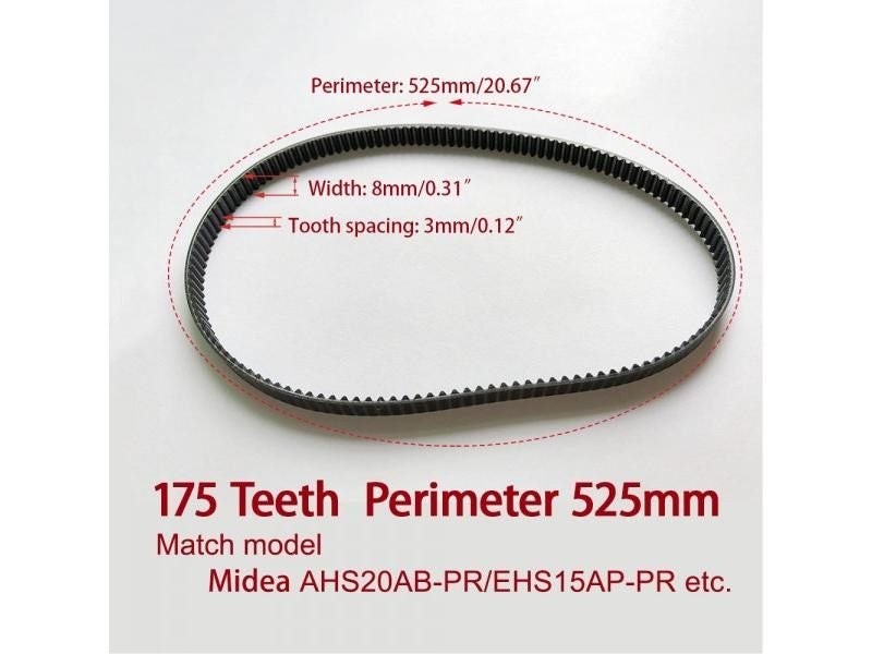 175T Breadmaker Conveyor Belts Bread Machine Belts Bread Maker Parts 175Teeth Carousel 1