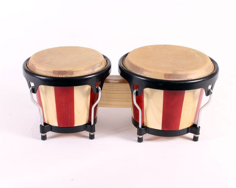 BONGO - TWO - 6" & 7" - NATURAL STRIPES Carousel 1