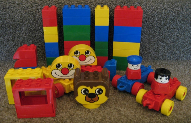 50 DUPLO Baby Building Blocks Toy Carousel 1