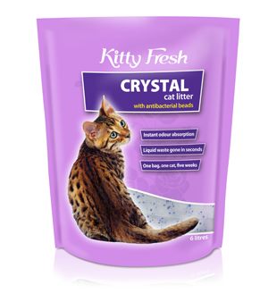 Kitty Fresh Crystal Cat Litter 6L Carousel 1