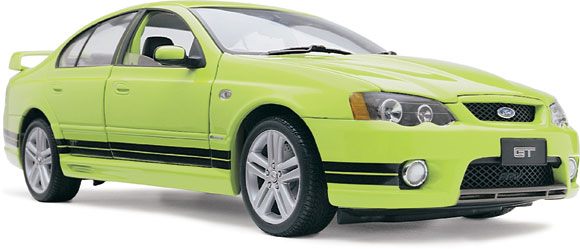 1/18 FPV BA GT Sedan Citric Acid Carousel 1