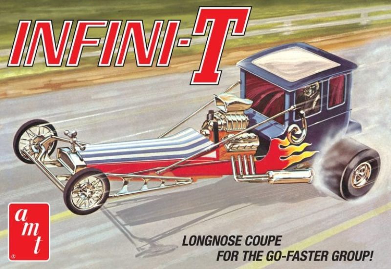Plastic Kitset - 1/25 Infini-T Custom Dragster Carousel 1