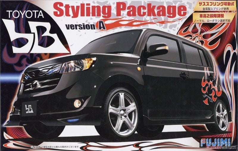 Plastic Kitset - 1/24 Toyota bB Q/X Version Carousel 1