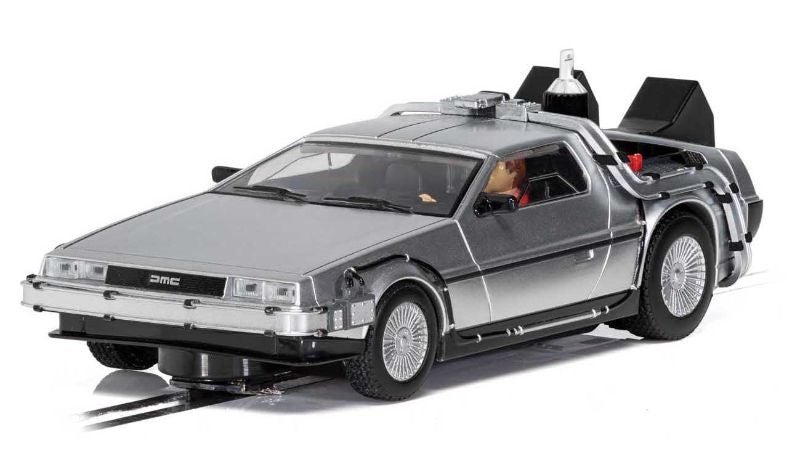 Slot Car - Scalextric Movie DeLorean BTTF 2 Carousel 1