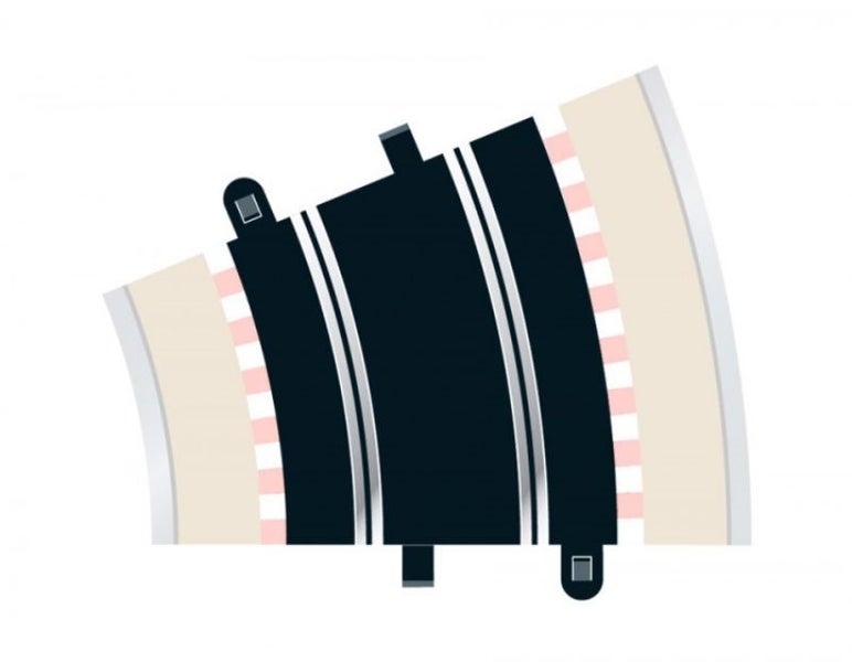 Slot Car Accessory - Scalextric R3 Curve 22.5deg 2 Carousel 1