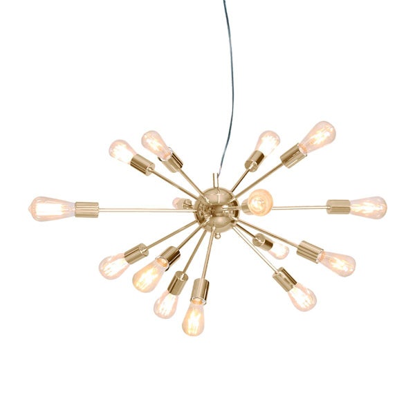 Sarantino 15-Light Hanging Chandelier Carousel 1