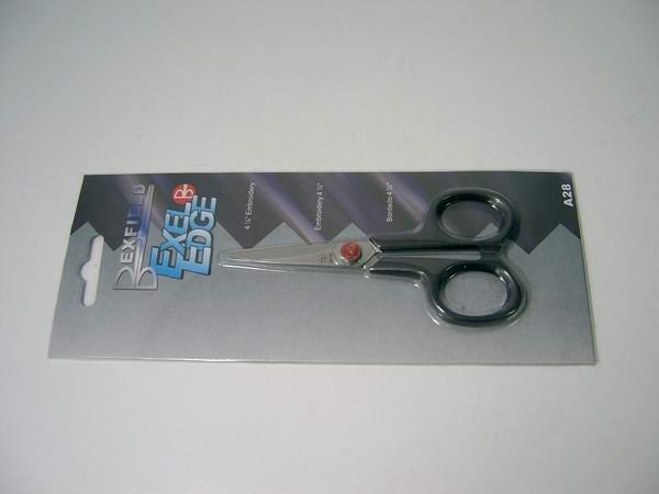 Scissor Exel Edge Embroidery 4.1/4in Carousel 2
