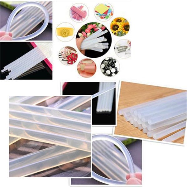 10Pcs 7MM Translucence Hot Melt Glue Stick Carousel 1
