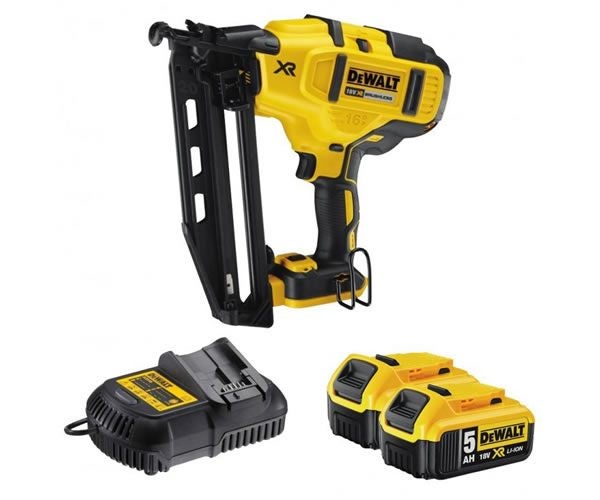 Dewalt DCN660P2 Brushless 20V MAX 16Ga Angled Cordless Finish Nailer Kit Carousel 1