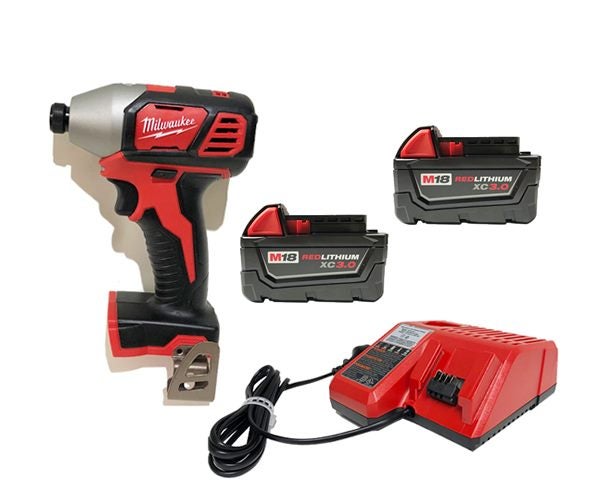 Milwaukee Impact Driver 1/4" M18 Cordless 2656-22 Carousel 1