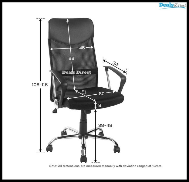 OFFICE CHAIR DESK CHAIR OFFICE MESH CHAIR Carousel 6