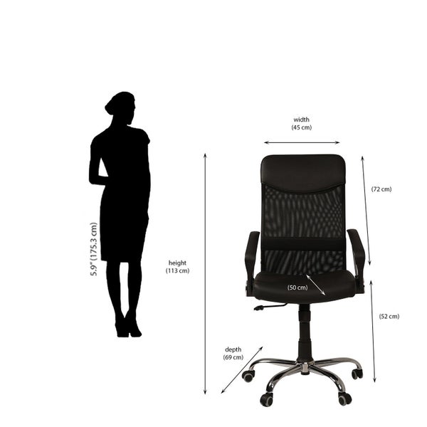 OFFICE CHAIR OFFICE MESH CHAIR Carousel 9